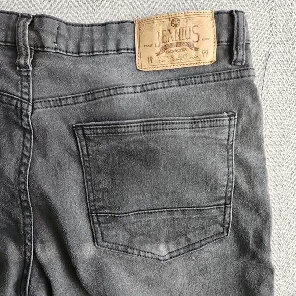 Jeanius Akademiks Jeans Men's Size 32x30 Black Straight Fit Quality Demin - Picture 9 of 16